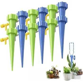 Zavlažovací systém Automatické zavlažování do květináče 10 ks modré/zelené