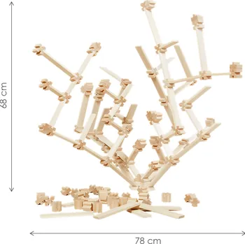 ostatní stavebnice Stavebnice TROXI - 141 dílů