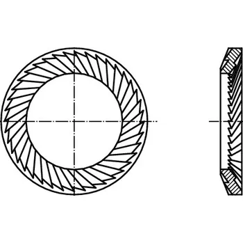 podložka PROFISTYL SCHNORR podložka forma S - pro šroub v pevnosti 5.8 nerez A2 Varianta: Podložka SCHNORR S nerez A2 5,3 pro M5
