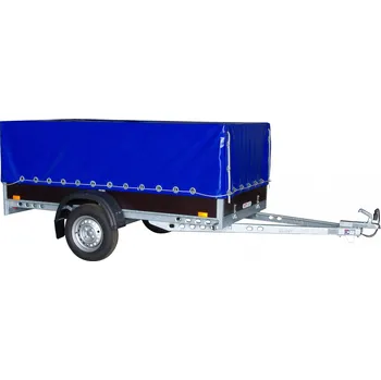 Plachta na motorové vozidlo Plachta UNI/PROFI 4, podchozí výška 80cm, bez příslušenství, modrá