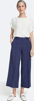 Dámské kalhoty Gerry Weber letní široké kalhoty 822090 66233 80927 Modrá 40