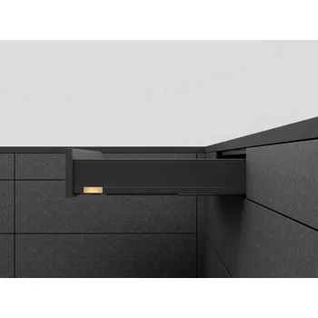 Nábytkové kování BLUM Bočnice LEGRABOX PURE "M" černá karbon L+P Jmenovitá délka [mm]: 550
