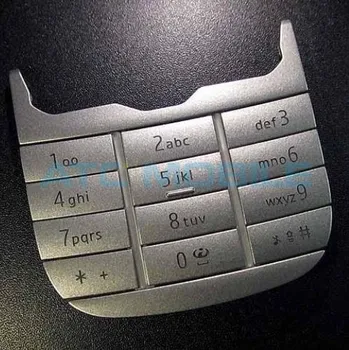 Náhradní klávesnice pro mobilní telefon Klávesnice Nokia 7230 spodní stříbrná (Silver), originální - 9790J05