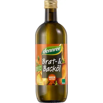 Rostlinný olej Olej slunečnicový rafinovaný 1 l BIO DENNREE