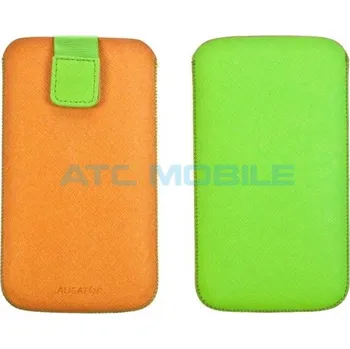 Pouzdro na mobilní telefon Pouzdro FRESH DUO oranžová/zelená (125x80x15mm) a zpět 2 Kč s ATC Clubem