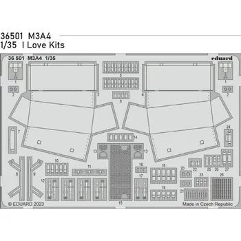 Plastikový model Eduard 1/35 M3A4 (I LOVE KITS)
