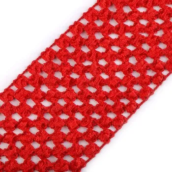 Pruženka síťovaná, šíře 7 cm, tutu, červená