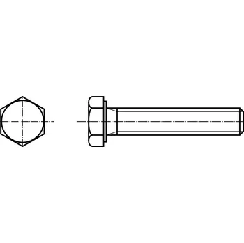 Šroubovák PROFISTYL DIN 933 šroub šestihranná hlava MOSAZ Varianta: DIN 933 šroub šestihranný celozávit MS mosaz M4x30