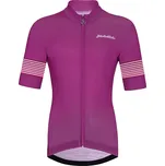 HOLOKOLO Cyklistický dres s krátkým rukávem - FLOW JUNIOR - růžová/vícebarevná