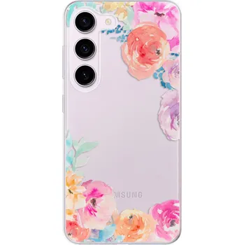 Pouzdro na mobilní telefon Odolné silikonové pouzdro iSaprio - Flower Brush - Samsung Galaxy S23 5G