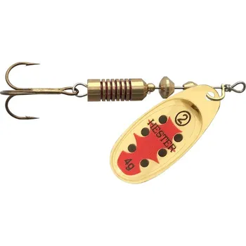Nástraha Hester Fishing Třpytka Gold Maple Leaf Hmotnost: 12g, Velikost: #5