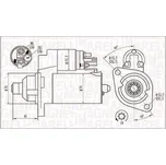 Startér MAGNETI MARELLI 063721323010