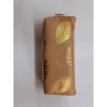 Penál Penál 25x4x8cm, Kraft gold