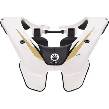 Motocyklový chránič krku Atlas Air Neck Brace White/Gold L