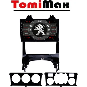 Autorádio TomiMax Peugeot 3008 Android 14 autorádio s WIFI, GPS, USB, BT HW výbava: 4 Core 2GB+32GB LOW - Model auta: Peugeot 3008, Velikost obrazovky: Dotyková obrazovka: 9"