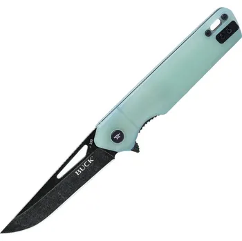 kapesní nůž Zavírací nůž Buck Infusion Black Tanto Jade G10