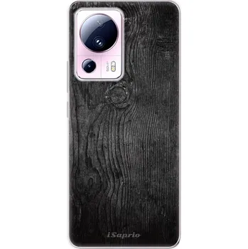 Pouzdro na mobilní telefon Odolné silikonové pouzdro iSaprio - Black Wood 13 - Xiaomi 13 Lite