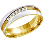 Snubní prsten MARIAGE z chirurgické oceli pro ženy obvod 56 mm