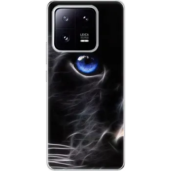 Pouzdro na mobilní telefon Odolné silikonové pouzdro iSaprio - Black Puma - Xiaomi 13 Pro