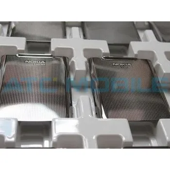 Náhradní kryt pro mobilní telefon Kryt baterie Nokia E71 šedý (Grey Steel), originální - 0252062 a zpět 1 Kč s ATC Clubem