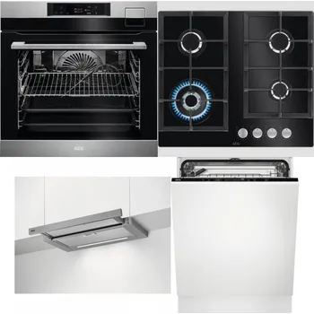 Set domácích spotřebičů AEG BSK792380M + AEG Mastery SpeedBurner HKB64420NB + AEG DPE5660M + AEG FSK73607Z