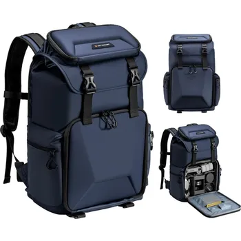 K&F Concept fotobatoh Flytise modrý KF13.098V3 (Nepromokavý batoh s oddělitelným úložištěm)