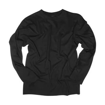 Triko dlouhý rukáv ČERNÉ S - Skladem