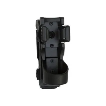 Airsoft Pouzdro pro svítilnu MOLLE univerzální plastové ČERNÉ