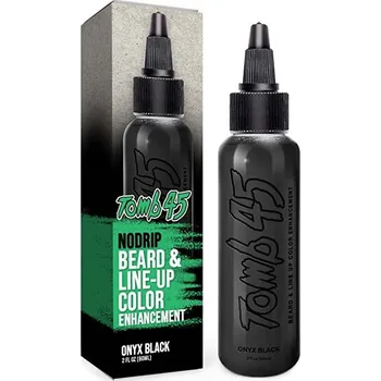 Barva na vlasy Barva na vlasy a vousy TOMB45 Beard & line-up color Onyx black 60 ml