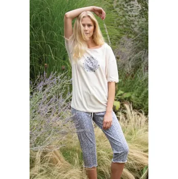 Dámské pyžamo Pyžamo Key LNS 744 Velikost: M, Vzor: 744