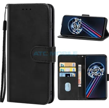 Pouzdro na mobilní telefon Pouzdro Book Realme 9 Pro+ (RMX3392) otevírací černé a zpět 18 Kč s ATC Clubem