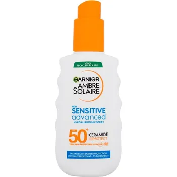 Přípravek na opalování Garnier Ambre Solaire Sensitive Advanced Hypoallergenic Spray SPF50+ 150 ml