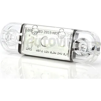 Přídavný světlomet Svítilna přední obrysová LED WAS W97.1, 12-24V, plochá