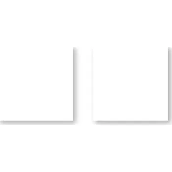 Samolepící bloček Fleppi Samolepicí bloček Transparentní listy bílé | 40x40 mm, 50 listů, 2 ks