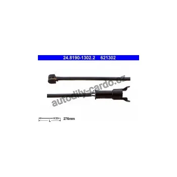 Autodíl Výstražný kontakt opotřebení obložení ATE 24.8190-1302 (AT 621302)