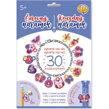 Náramek Kreativní sada Kouzelný náramek modrý modra