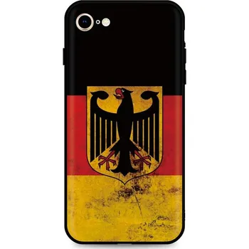 Pouzdro na mobilní telefon Kryt iPhone SE 2020 silikon Germany (obal neboli pouzdro na iPhone SE 2020)