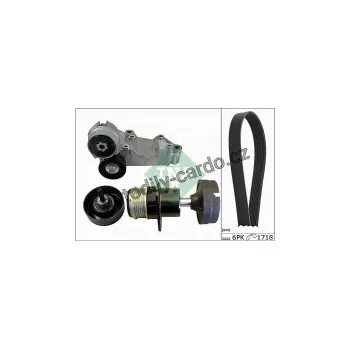 Rozvod motoru Sada žebrovaných klínových řemenů INA (IN 529003810)