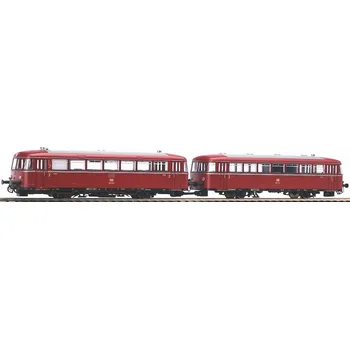 Modelářství PIKO 52738 H0 Motorový vůz BR798 + přípojný vůz 998.6, DB, Ep.IV, DCC ZVUK PI52738