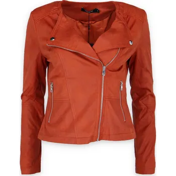 Dámská casual bunda Laura Jo 20020 bunda barva: oranžová-cihlová, velikost: S