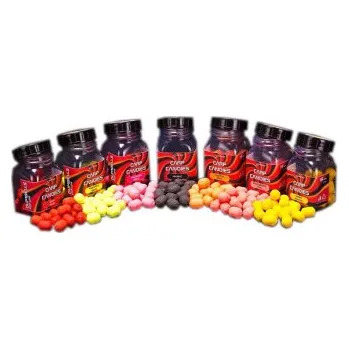 Boilies PLOVOUCÍ NÁSTRAHY SPORTCARP CARP CANDIES 15MM 100ML STRAWBERRY KRILL
