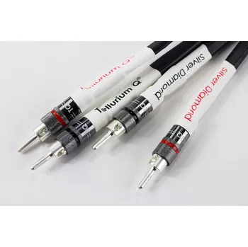 Tellurium Q SILVER DIAMOND SPEAKER CABLE 3m (Vysoce kvalitní reproduktorový kabel, délka 3m)