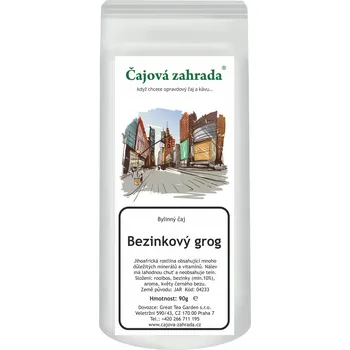Horký nápoj Čajová zahrada Rooibos Bezinkový grog Varianta: rooibos čaj 500g
