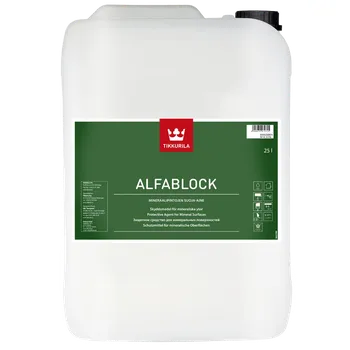 barva a nátěr na dřevo Tikkurila ALFABLOCK Velikost balení: 5 l + dárek k objednávce nad 1000Kč