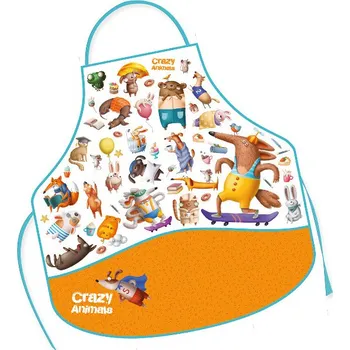 Dětská zástěra Zástěra na výtvarnou výchovu Crazy Animals 307949