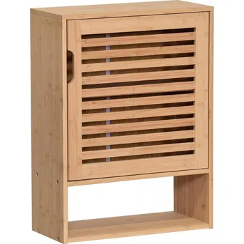 Koupelnový nábytek Casarredo Koupelnová skříňka závěsná LANTA přírodní bambus