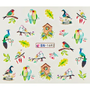 Lak na nehty BIO NAILS Vodolepka BN-1692 ptáčci