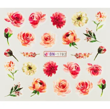 Lak na nehty BIO NAILS Vodolepka BN-1782 květy