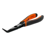 Klešte se špičatými čelistmi a zahnutou špičkou 2427G-200