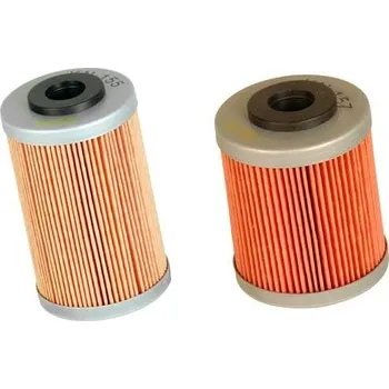 Filtr pro motocykl Sada (2ks) olejových filtrů KN KTM 690 Supermoto, R rok 07-10